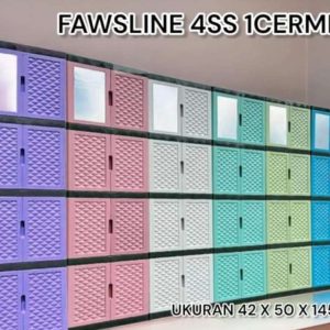 Lemari Pakaian 1 cermin